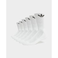 Detailed information about the product Adidas Originals 6-Pack Trefoil Cushion Crew Socks