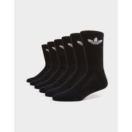 Detailed information about the product Adidas Originals 6-Pack Trefoil Cushion Crew Socks