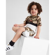 Detailed information about the product adidas Originals Camo Print T-Shirt/Shorts Set Infant