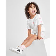 Detailed information about the product Adidas Originals Girls Trefoil T-Shirt/Cycle Shorts Set Infant.