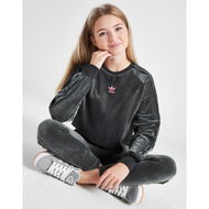 Detailed information about the product adidas Originals Girls' Velour Crew Sweatshirt Junior