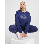 Detailed information about the product Adidas Originals Outline Trefoil Crew Sweatshirt