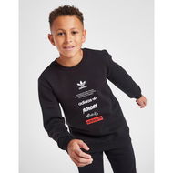 Detailed information about the product Adidas Originals Sticker Crew Sweatshirt Junior