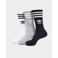 Detailed information about the product adidas Originals Trefoil Crew Socks 3 Pack