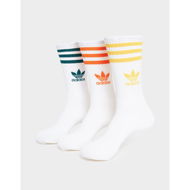 Detailed information about the product adidas Originals Trefoil Crew Socks 3 Pack