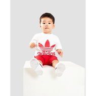 Detailed information about the product Adidas Originals Trefoil T-Shirt/Shorts Set Infants.