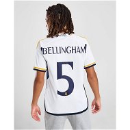 Detailed information about the product adidas Real Madrid 23/24 Bellingham #5 Home Shirt Junior