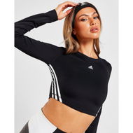 Detailed information about the product adidas Training 3-stripes Long Sleeve Crop Top