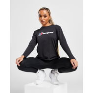 Detailed information about the product Berghaus Logo Long Sleeve Boyfriend T-Shirt