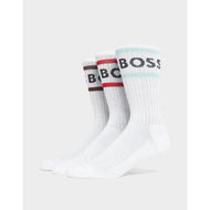 Detailed information about the product Boss 3-Pack Rib Stripe Socks