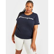 Detailed information about the product Champion Script Logo Plus Size T-Shirt