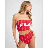 Detailed information about the product Fila Pinstripe High Waist Bikini Bottoms