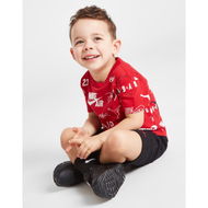 Detailed information about the product Jordan All-Over Print Mix T-Shirt/Shorts Set - Infant