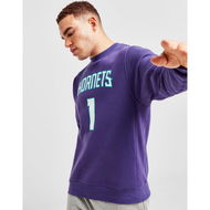Detailed information about the product Jordan NBA Charlotte Hornets Ball #1 Crew Sweatshirt.