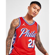 Detailed information about the product Jordan NBA Philadelphia 76ers Embiid #21 Swingman Jersey.