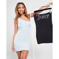 Detailed information about the product Juicy Couture Diamante One Shoulder Dress