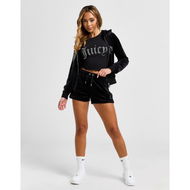 Detailed information about the product JUICY COUTURE Diamante Velour Shorts