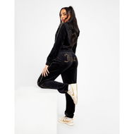 Detailed information about the product Juicy Couture Diamante Velour Tape Track Pants