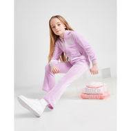 Detailed information about the product Juicy Couture Girls Velour Full Zip Flared Tracksuit Children