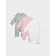 Detailed information about the product McKenzie Girls Essential 3 Pack Babygrows Infant