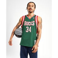 Detailed information about the product Mitchell & Ness Antetokounmpo Milwaukee Bucks 2013-14 Swingman Jersey