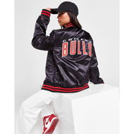 Detailed information about the product New Era NBA Chicago Bulls Satin Bomber Jacket