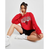 Detailed information about the product New Era NBA Chicago Bulls Satin Crew Sweatshirt