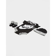 Detailed information about the product Nike 3 Piece Futura Logo Babygrow Set Infant