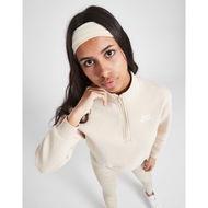 Detailed information about the product Nike Girls Club 1/2 Zip Sweatshirt Junior.
