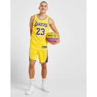 Detailed information about the product Nike Los Angeles Lakers Icon Edition Swingman Mens Nike NBA Shorts