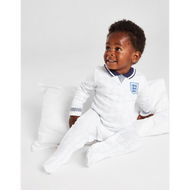 Detailed information about the product Official Team England Retro 90 Home Babygrow Infant