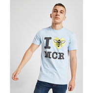 Detailed information about the product Official Team I Heart Manchester Short Sleeve T-shirt