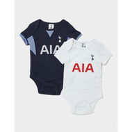 Detailed information about the product Official Team Tottenham Hotspur FC 2-Pack Babygrow Infant