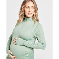 Detailed information about the product Pink Soda Sport Maternity Core 1/4 Zip Top