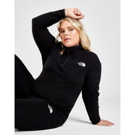 Detailed information about the product The North Face Plus Size Glacier 1/4 Zip Fleece.