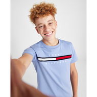 Detailed information about the product Tommy Hilfiger Ribbed Insert T-shirt Junior