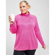 Detailed information about the product Under Armour Tech Plus Size 1/4 Zip Top.