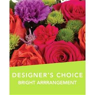 Detailed information about the product Designers Choice Bright Arrangement Flowers