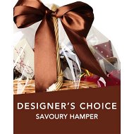 Detailed information about the product Designers Choice Savoury Hamper Flowers