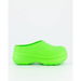 Adidas Adifom Stan Smith Mule Solar Green. Available at Platypus Shoes for $59.99