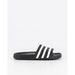 Adidas Adilette Aqua Slides Core Black. Available at Platypus Shoes for $29.99