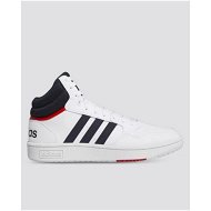Detailed information about the product Adidas Mens Hoop 3.0 Mid Ftwr White