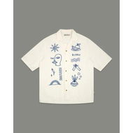 Detailed information about the product Barney Cools Resort Shirt White Greco