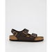 Birkenstock Milano Smooth Leather - Regular Dark Brown. Available at Platypus Shoes for $221.99