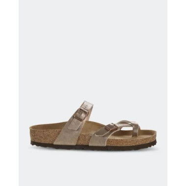 Birkenstock Womens Mayari Birko-flor Taupe