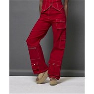 Detailed information about the product By.dyln Tyler Pants Red