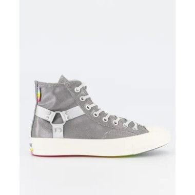 Converse Chuck Taylor 70 Pride Hi Top Silver