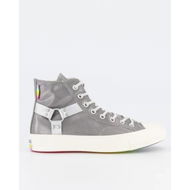 Detailed information about the product Converse Chuck Taylor 70 Pride Hi Top Silver