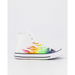 Converse Chuck Taylor All Star Pride White. Available at Platypus Shoes for $139.99