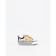 Detailed information about the product Converse Toddler Chuck Taylor All Star Easy On 2v Polka Doodle Low White